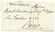 1823 (C) ARM. D' ESPAGNE Sur Lettre Avec Texte De MADRID Pour La FRANCE. TTB. - Sellos De La Armada (antes De 1900)