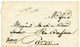 1823 P.(R).P ARM. D' ESPAGNE Sur Lettre Avec Texte De CADIZ Pour La FRANCE. TTB. - Legerstempels (voor 1900)