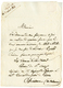 1823 P.(R).P ARM. D' ESPAGNE Sur Lettre Avec Texte De CADIZ Pour La FRANCE. TTB. - Marques D'armée (avant 1900)