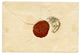 1856 20c(n°14) Obl. AOC + ARMEE D' ORIENT Bau C + Taxe 4 Sur Env. Pour LYON. RARE. TB. - Sellos De La Armada (antes De 1900)