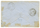 CORPS EXPEDITIONNAIRE DE SYRIE : 1861 FRANCE 20c(n°14) TTB Margé Obl. CESA + CORPS EXP. DE SYRIE Bau A Sur Enveloppe(pd) - Sellos De La Armada (antes De 1900)