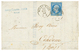 1860 20c(n°14) TB Margé Obl. Cachet Sarde NIZZA MARA Sur Lettre Avec Texte Pour CONDOM. Signé ROBINEAU. Superbe Qualité. - 1853-1860 Napoléon III