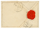 "PLIAGE SPECIALE" : 1860 20c(n°14) Sur Magnifique Lettre Décorée(texte Complet) Avec Pliage Spéciale De MONTPELLIER. Sup - 1853-1860 Napoléon III