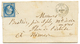 1861 20c(n°14) TTB Margé Obl. CDS + CAMP DE SATHONAY Sur Lettre Avec Texte. Lègère Trace De Pli Sur Le Timbre. Cote 1100 - 1853-1860 Napoleone III