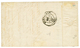 1872 4c Lauré(x5) 2 Ex. Pd + 5c CERES Obl. Etoile 15 Sur Lettre De PARIS. Affrt Rare. Signé CALVES. TB. - 1863-1870 Napoleon III Gelauwerd