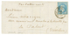 "Pli Confié Du GEORGE SAND" : 20c(n°29) Obl. Ambulant LILLE A PARIS 8 Oct 70 Sur Lettre PAR BALLON MONTE Pour LE PALUD V - Guerre De 1870