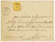 "JAFFA" : 1882 25c SAGE Obl. JAFFA SYRIE Sur Enveloppe Pour TORINO (ITALIE). TB. - Andere & Zonder Classificatie