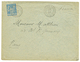 189515c SAGE Obl. CORR. DES ARMEES L.M N°1 Sur Enveloppe Pour PARIS. Superbe. - Autres & Non Classés