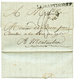 "PAQUEBOT DU ROI" : 1788 COL. BORDX + Cachet Des Paquebots Du ROI "LA MARTINIQUE" Sur Lettre Avec Texte "ST PIERRE MARTI - Correo Marítimo