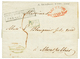 1838 PAYS D' OUTREMER PAR COLIOURE + P.P + BARCELONA/CATALUNA Rouge Sur Lettre De BARCELONNE. TTB. - Maritieme Post