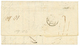 1855 TELEMAQUE + Taxe 40 (quadruple Port) Sur Lettre De CONSTANTINOPLE Pour MARSEILLE. Rare. TTB. - Posta Marittima