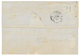 1870 20c+ 30c Obl. GRILLE Italienne Sur Lettre De MARSEILLE Pour CIVITA-VECCHIA. TB. - Poste Maritime