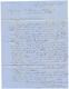 1874 40c SIEGE Bande De 3 Obl. ANCRE + LA GUAYRA Sur Lettre Avec Texte Pour BORDEAUX. TTB. - Poste Maritime