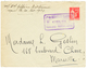 1934 50c PAIX Obl. MESSAGERIES MARITIME/ NAUTONAPHTE MARECHAL JOFFRE Sur Env. D' ISTANBUL. TTB. - Poste Maritime