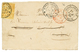 "NOUMEA Pour CONSTANTINOPLE " : 1882 COLONIES GENERALES 25c Obl. NLLE CALEDONIE NOUMEA Sur Lettre Avec Texte Pour PARIS  - Autres & Non Classés