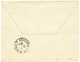 CRETE : 1911 Paire 25c MOUCHON Obl. CANDIE CRETE Sur Enveloppe RECOMMANDE Pour PARIS. TB. - Autres & Non Classés