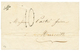 1854 Cursive JAFFA + Taxe 10 Sur Lettre Avec Texte Pour La FRANCE. Trés Rare. Superbe. - Andere & Zonder Classificatie