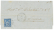 "MERSINA" : 1878 25c SAGE Bleu Obl. MERSINA TURQUIE D'ASIE Sur Lettre Pour SMYRNE. TB. - Otros & Sin Clasificación