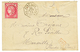 1874 80c CERES Obl. ANCRE + PORT-SAID PAQ FR N N°5 Sur Enveloppe Pour MARSEILLE. Rare. TB. - Autres & Non Classés