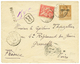 PORT-SAID : 1903 10c MOUCHON + 30c SAGE Obl. PORT-SAID EGYPTE + PAQUEBOT Sur Env. RECOM. Pour La FRANCE. Signé LAMY. TTB - Autres & Non Classés