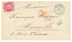 1875 80c CERES Obl. GC 5095 + SALONIQUE TURQ. D' EUROPE Bleu Sur Lettre. Superbe Qualité. - Autres & Non Classés