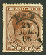 PORTO-RICO 8c Obl. Cachet Maritime PONCE PAQ. FR. F. Oblitération Rarissime. Piéce D' Amateur. TTB. - Andere & Zonder Classificatie