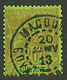 GUYANE : 1913 20c Groupe Obl. MACOUB(A) GUYANE. Bureau Rare. TB. - Autres & Non Classés