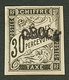 OBOCK : TAXE 30c(n°3) Neuf *. Cote 500€. Signé GILBERT (1928) + SCHELLER. Superbe. - Otros & Sin Clasificación