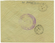 1920 25c(n°31) + 25c SURCHARGE RENVERSE (n°31a) Sur Lettre RECOMMANDEE Pour SMYRNE. Verso, Transit RHODES. Timbres Rares - Andere & Zonder Classificatie