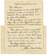 1904 Entier FRANCE 15c MOUCHON (avec Texte) Obl. DJIBOUTI COTE FRANCAISE DES SOMALIS Pour La BELGIQUE Taxé à L' Arrivée  - Autres & Non Classés