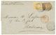 1878 CG 15c CERES (n°19) + 20c SAGE Obl. PAQ.ANG POINTE A PITRE Sur Lettre Pour La FRANCE. Superbe. - Autres & Non Classés