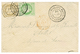 1878 CG 5c CERES + 30c CERES Obl. PAQ.ANG POINTE A PITRE Sur Lettre Pour La FRANCE. TTB. - Autres & Non Classés