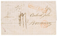 "CAYENNE Via BRITISH GUIANA" : 1842 PACKET LETTER Rouge Sur Lettre Avec Texte De CAYENNE Pour BORDEAUX. Verso, Cachet An - Autres & Non Classés