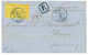 1885 CG 25c(x2) Un 1 Ex. Pd Sur Enveloppe RECOMMANDEE De CAYENNE Pour La FRANCE. TB. - Otros & Sin Clasificación