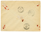1889 COLONIES GENERALES Entier Postal 15c + 15c (entier Découpé) + 10c Obl. Cachet Peu Lisible TONKIN En RECOMMANDE Pour - Otros & Sin Clasificación