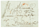 "PAQUEBOT Du ROI" : 1787 Cachet LA MARTINIQUE + COLONIES Cintré Rouge Sur Lettre Avec Texte De ST PIERRE Pour BORDEAUX.  - Autres & Non Classés