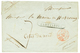 1841 Cachet MARTINIQUE + OUTREMER LE HAVRE Sur Lettre Avec Texte De ST PIERRE Pour ST BRIEUC. TTB. - Autres & Non Classés