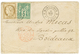1878 CG 30c CERES + 5c SAGE TTB Margés Obl. MARTINIQUE ST PIERRE Sur Env. Pour BORDEAUX. Affrt à 35c. TTB. - Autres & Non Classés