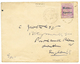 MAROC - Bureau Anglais : 1898 50c GIBRALTAR Surch. MOROCCO (variété O Brisé) + Cachet MAZAGAN MOROCCO Sur Enveloppe Pour - Otros & Sin Clasificación