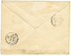 MAROC - Bureau Anglais : 1898 50c GIBRALTAR Surch. MOROCCO (variété O Brisé) + Cachet MAZAGAN MOROCCO Sur Enveloppe Pour - Autres & Non Classés