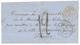 PRISONNIER Au PENITENCIER De L' ILE De NOU : 1872 NLLE CALEDONIE NOUMEA + Taxe 12 Sur Lettre Avec Texte "J. RINGARD Pris - Otros & Sin Clasificación