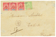 "MAKATEA" : 1910 5c+ 10c(x3) Obl. MAKATEA Linéaire Sur DEVANT De Lettre RECOMMANDEE Pour TAHITI. TB. - Autres & Non Classés