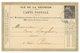 1890 CG 10c Obl. REUNION ST LEU Sur CARTE PRECURSEUR Pour ST PIERRE. TB. - Otros & Sin Clasificación