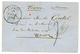 1862 Grand Cachet PAPEITI TAITI + Taxe 9 Sur Enveloppe Pour La FRANCE. RARE. TTB. - Andere & Zonder Classificatie