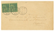 1886 CG Paire 5c Obl. PAPEETE TAITI Sur IMPRIME Complet Pour PAPETE. Pas Courant. TTB. - Otros & Sin Clasificación