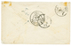 1872 25K Canc. CATTARO On Envelope To FRANCE. Vvf. - Andere & Zonder Classificatie