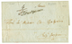 "CANEA" : 1839 "CANEA" Manuscript (scarce) + LETa.ARRta. PER MARE On DISINFECTED Entire Letter Datelined "HANIA" To TRIE - Oriente Austriaco