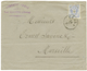 "CANEA" : 1887 10 SOLDI Canc. CANEA On Envelope To FRANCE. Superb. - Oostenrijkse Levant