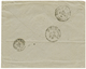 "CANEA" : 1887 10 SOLDI Canc. CANEA On Envelope To FRANCE. Superb. - Levant Autrichien