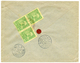 "JANINA" : 1910 1P(x2) + Verso10p(x3) Canc. JANINA On REGISTERED Envelope To GERMANY. Vf. - Oostenrijkse Levant